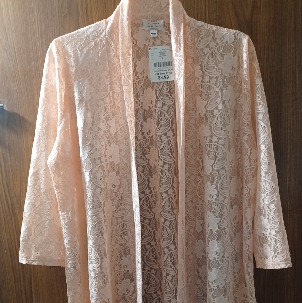 Women's Sheer Lace Robe